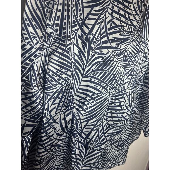 Weekends by Chico's Women's Full Zip Lightweight Jacket Size 3 (XL) Navy White - Picture 8 of 8